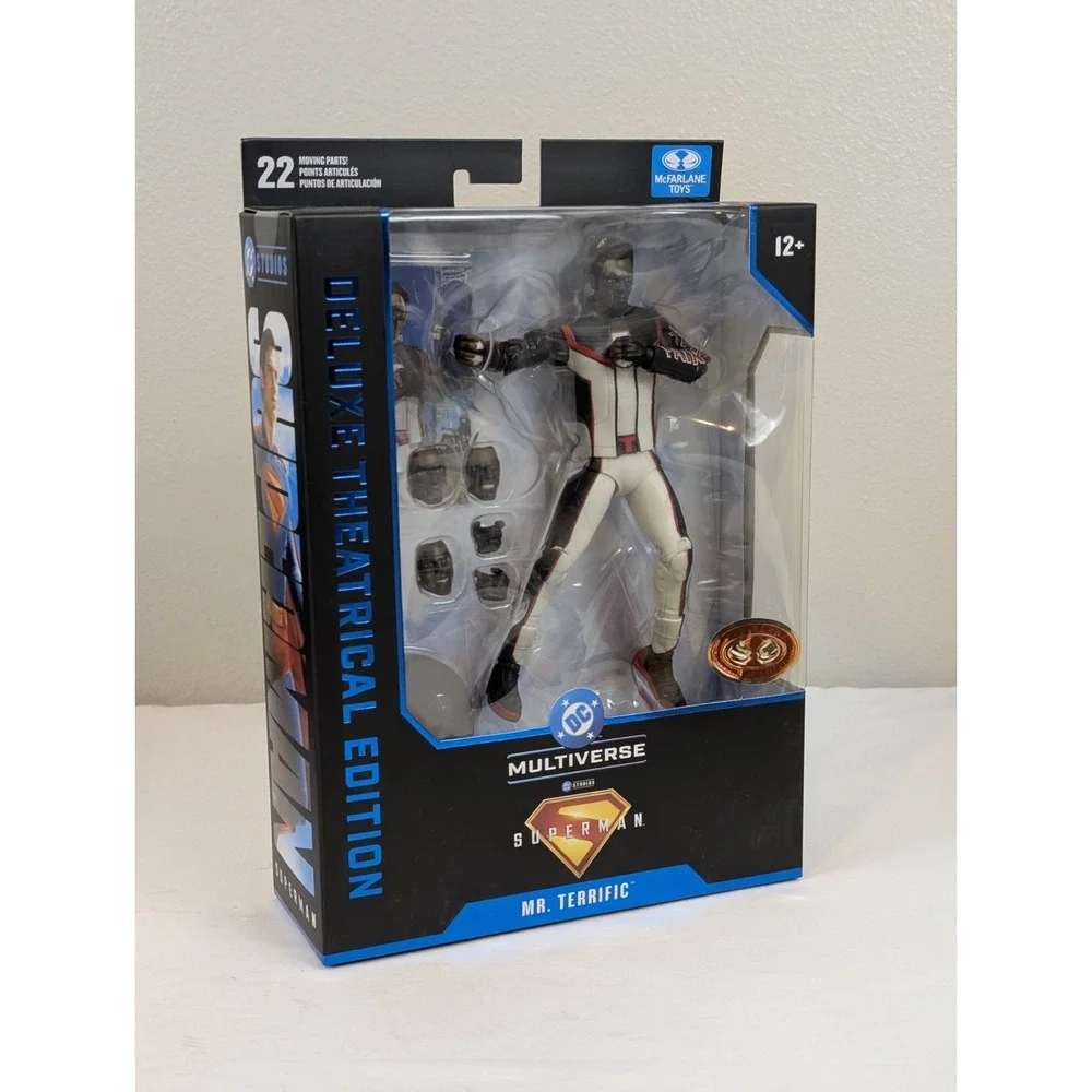 McFarlane DC Multiverse MR TERRIFIC CHASE PLATINUM Superman Theatrical Edition